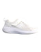 A White Sneakers from Skechers in size 7Y for girl. (Front View)