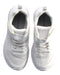 A White Sneakers from Skechers in size 7Y for girl. (Back View)