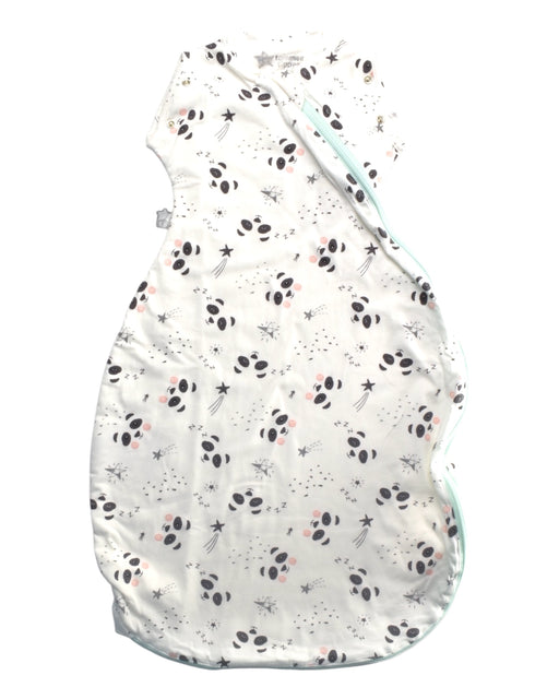 A White Sleepsacs from Tommee Tippee in size 3-6M for girl. (Front View)