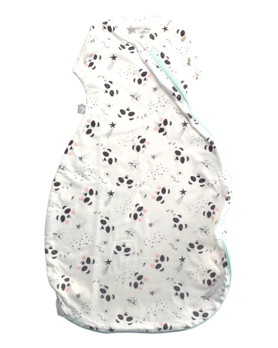 A White Sleepsacs from Tommee Tippee in size 3-6M for girl. (Front View)