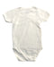 A White Short Sleeve Bodysuits from Petit Bateau in size 6-12M for girl. (Back View)