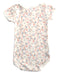 A Multicolour Short Sleeve Bodysuits from Petit Bateau in size 6-12M for girl. (Back View)