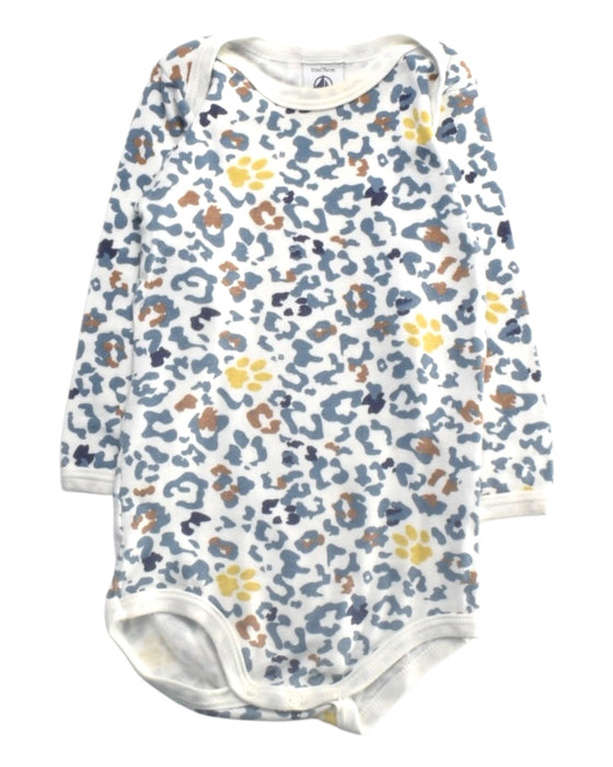 A Multicolour Long Sleeve Bodysuits from Petit Bateau in size 6-12M for girl. (Front View)