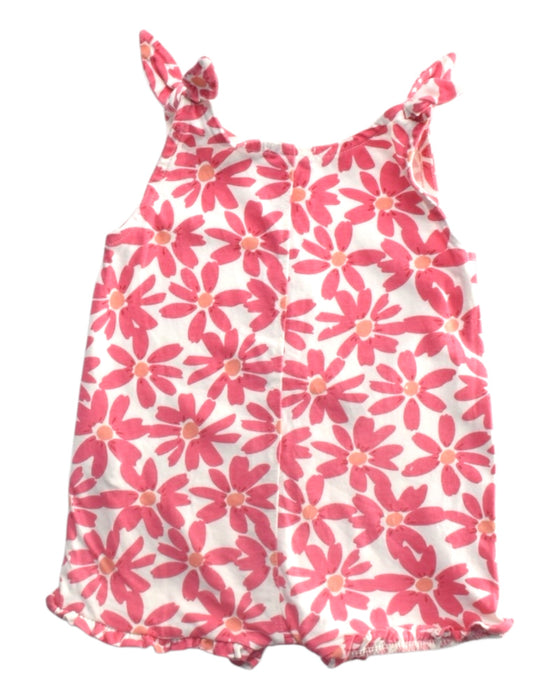A Pink Sleeveless Rompers from Vertbaudet in size 6-12M for girl. (Back View)
