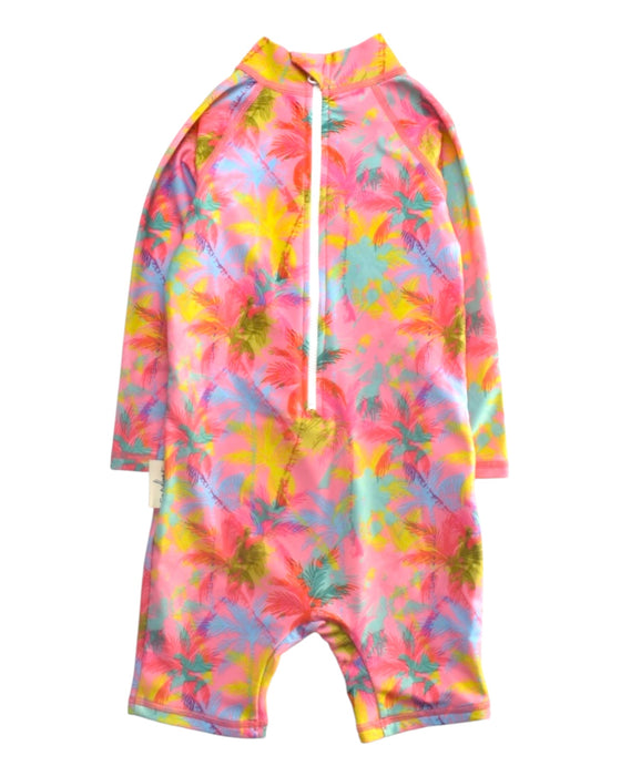 A Multicolour Rash Guards from Sandbar in size 6-12M for girl. (Back View)