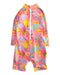 A Multicolour Rash Guards from Sandbar in size 6-12M for girl. (Back View)