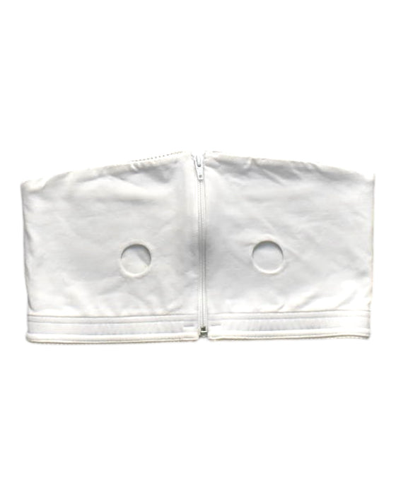 A White Maternity Support from Medela in size Maternity-M for girl. (Front View)