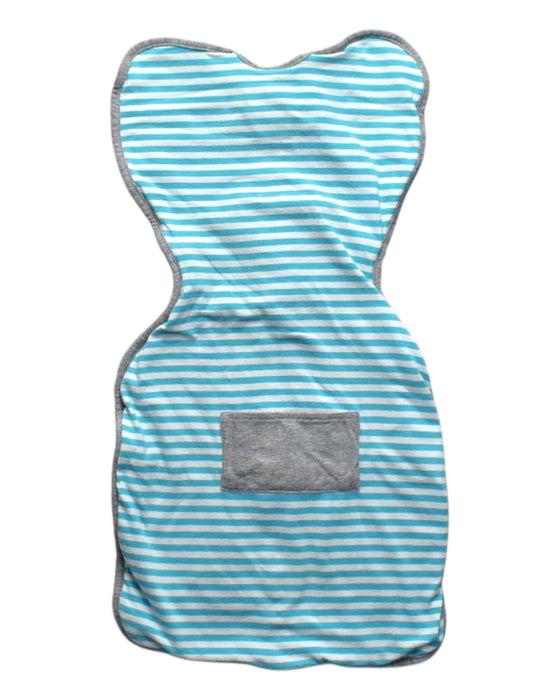 A Blue Swaddles from Love To Dream in size S for boy. (Back View)