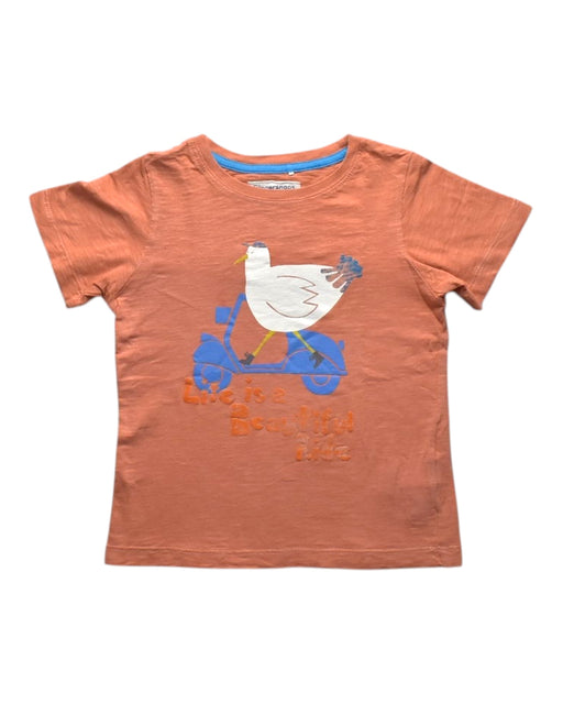 A Orange Short Sleeve T Shirts from Gingersnaps in size 6T for boy. (Front View)