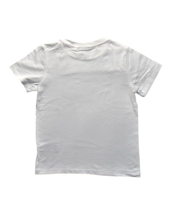 A White Short Sleeve T Shirts from Paul Smith in size 6T for boy. (Back View)