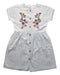 A White Short Sleeve Dresses from Chateau de Sable in size 8Y for girl. (Front View)