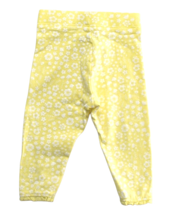 A Yellow Leggings from Mothercare in size 0-3M for girl. (Back View)