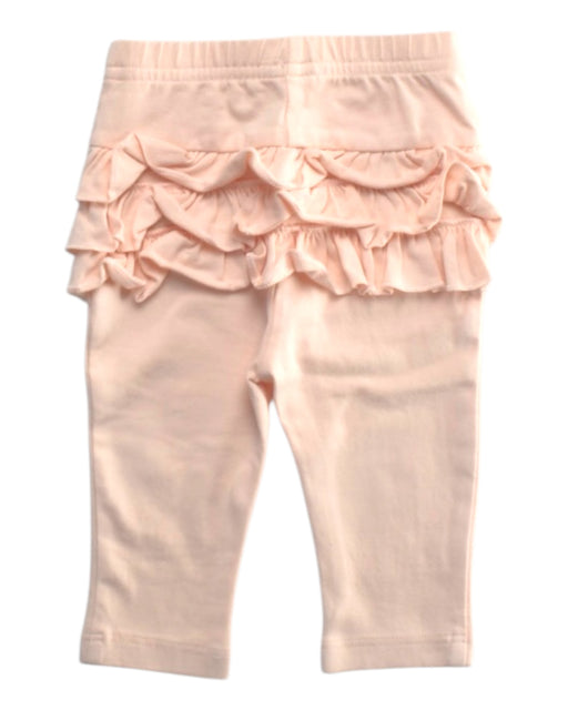 A Peach Leggings from Mothercare in size 0-3M for girl. (Front View)