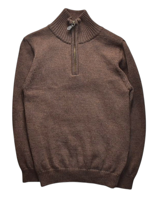 A Brown Knit Sweaters from Oscar de la Renta in size 5T for boy. (Front View)