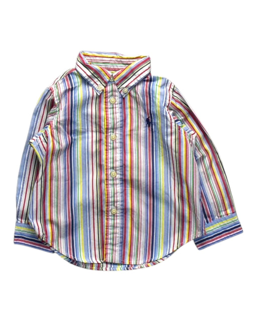 A Multicolour Long Sleeve Shirts from Ralph Lauren in size 12-18M for boy. (Front View)