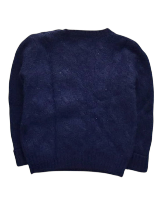 A Navy Knit Sweaters from Polo Ralph Lauren in size 18-24M for boy. (Back View)