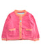 A Pink Cardigans from Mothercare in size 6-12M for girl. (Front View)