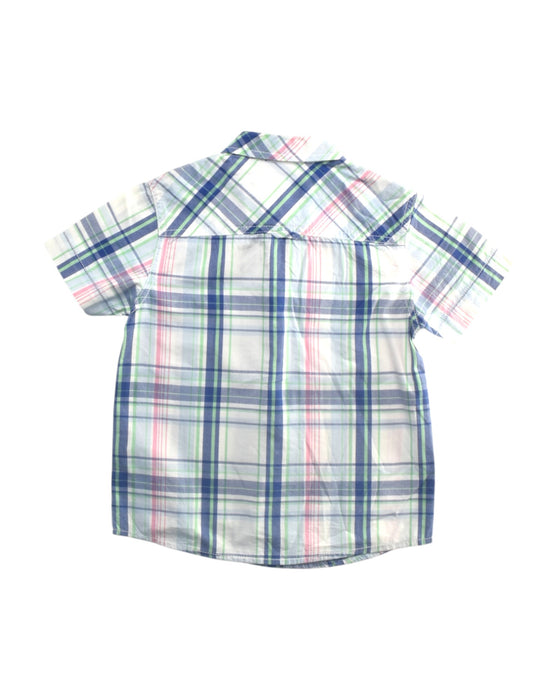 A Multicolour Short Sleeve Shirts from Gingersnaps in size 4T for boy. (Back View)