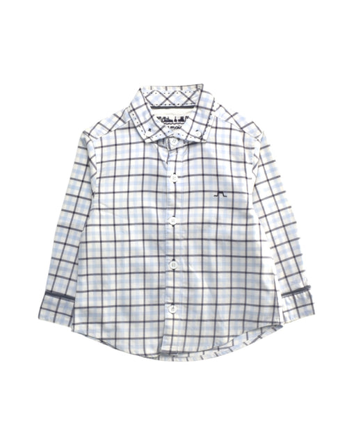 A Multicolour Long Sleeve Shirts from Chateau de Sable in size 18-24M for boy. (Front View)