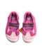 A Pink Flats from Crocs in size 4T for girl. (Back View)