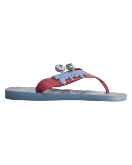 A Multicolour Flip Flops from Ipanema in size 10Y for boy. (Front View)