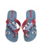 A Multicolour Flip Flops from Ipanema in size 10Y for boy. (Back View)