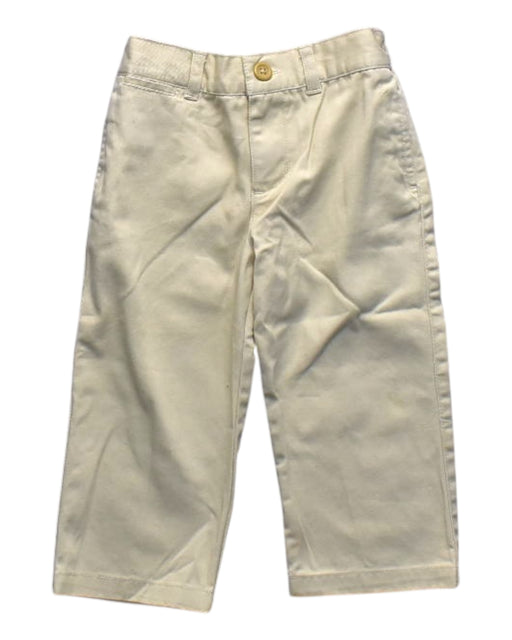 A Beige Casual Pants from Polo Ralph Lauren in size 12-18M for boy. (Front View)