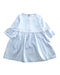 A Blue Long Sleeve Dresses from Seed in size 2T for girl. (Front View)