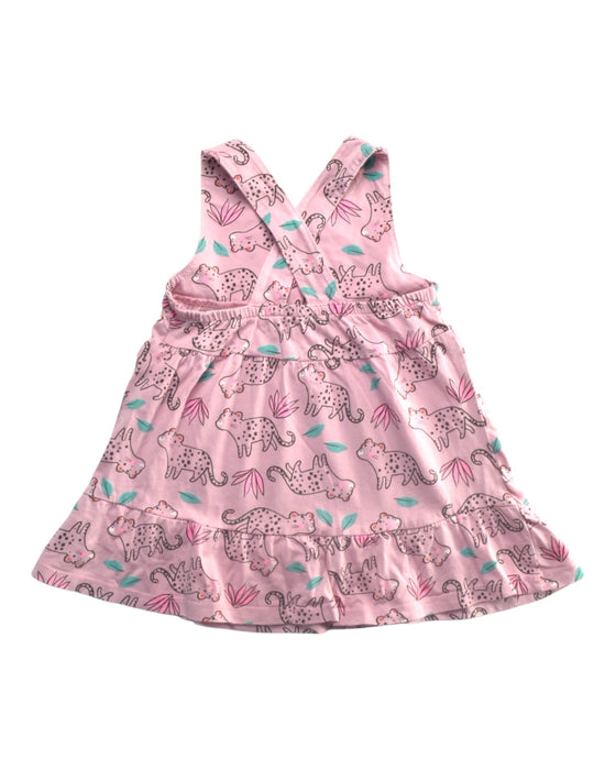 A Multicolour Sleeveless Dresses from Mothercare in size 12-18M for girl. (Back View)