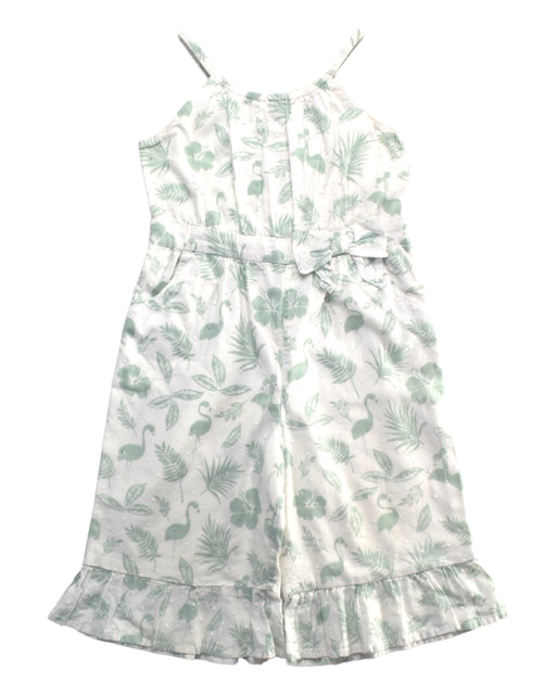 A White Sleeveless Dresses from Janie & Jack in size 2T for girl. (Front View)