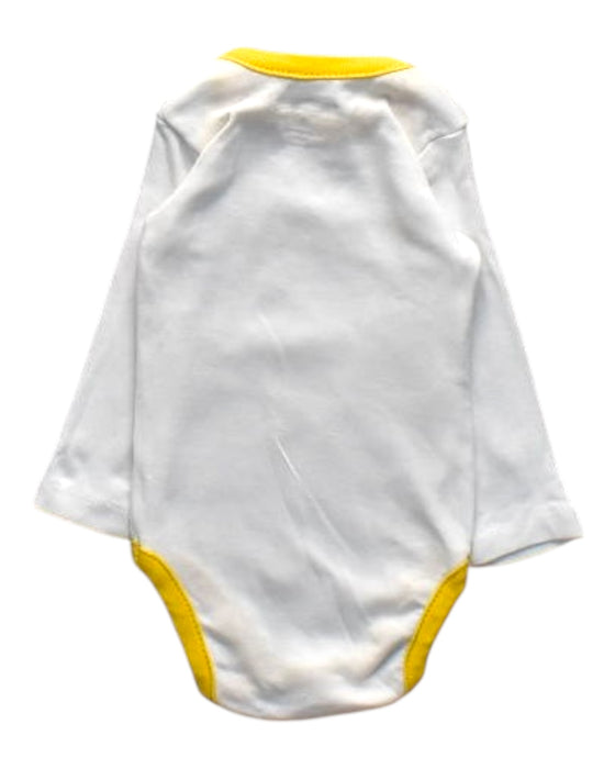A White Long Sleeve Bodysuits from Orchestra in size 0-3M for girl. (Back View)