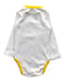 A White Long Sleeve Bodysuits from Orchestra in size 0-3M for girl. (Back View)