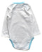 A White Long Sleeve Bodysuits from Orchestra in size 0-3M for girl. (Back View)
