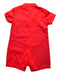 A Red Short Sleeve Rompers from Elly in size 3-6M for girl. (Back View)