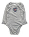 A Grey Long Sleeve Bodysuits from Orchestra in size 3-6M for boy. (Front View)