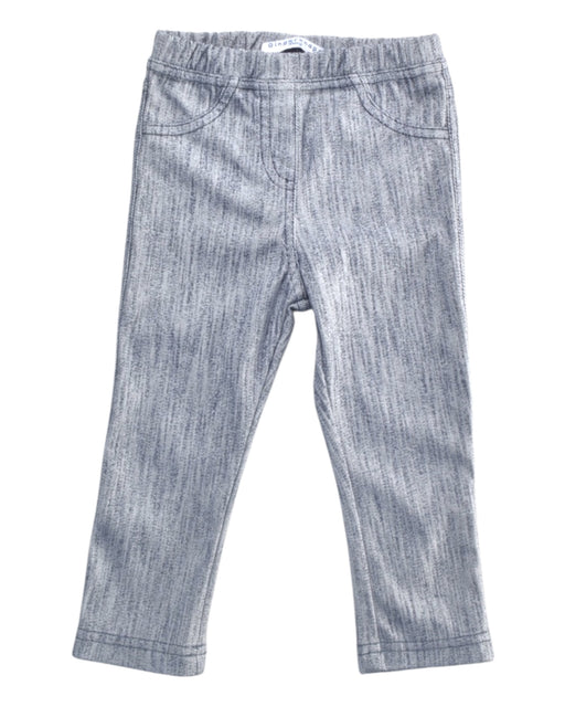 A Grey Leggings from Gingersnaps in size 12-18M for girl. (Front View)