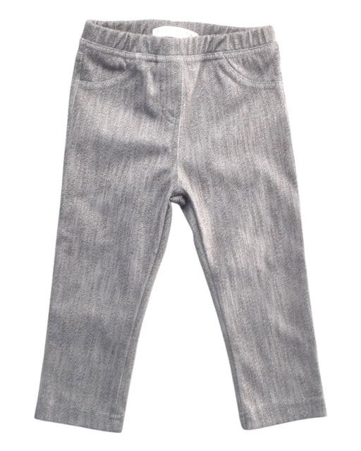 A Grey Leggings from Gingersnaps in size 12-18M for girl. (Front View)
