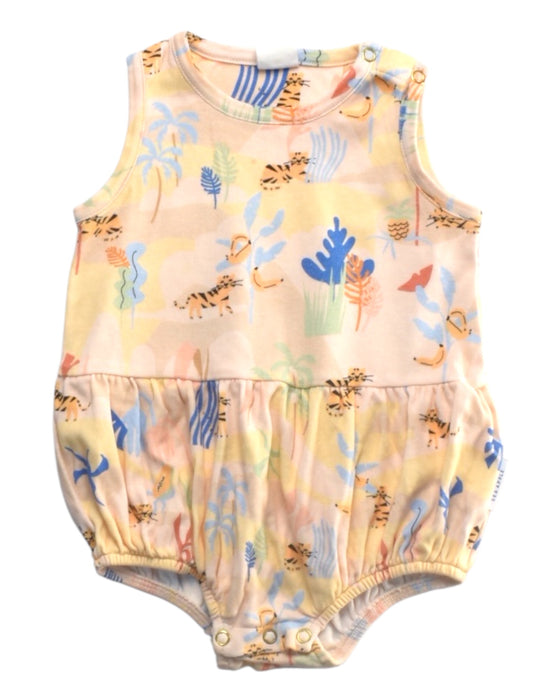 A Multicolour Sleeveless Rompers from Sea Apple in size 6-12M for girl. (Front View)