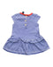 A Blue Short Sleeve Dresses from Tommy Hilfiger in size 3-6M for girl. (Back View)