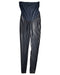 A Black Leggings from Spanx in size Maternity-M for maternity. (Front View)