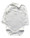 A White Long Sleeve Bodysuits from The Little White Company in size 18-24M for boy. (Front View)
