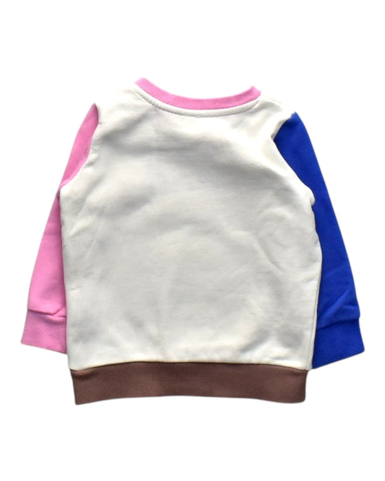A Multicolour Crewneck Sweatshirts from Seed in size 12-18M for girl. (Back View)