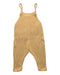 A Beige Long Overalls from Rabbit + Bear in size 6-12M for girl. (Back View)