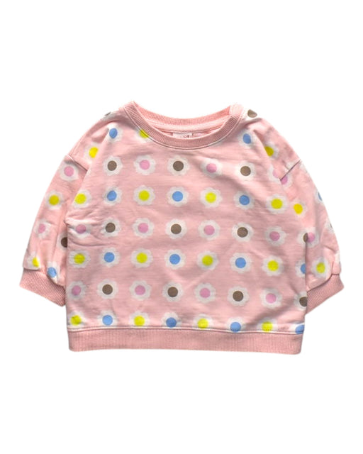 A Multicolour Crewneck Sweatshirts from Seed in size 12-18M for girl. (Front View)