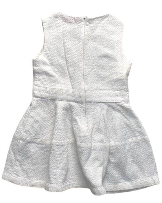 A Multicolour Sleeveless Dresses from Gingersnaps in size 4T for girl. (Back View)