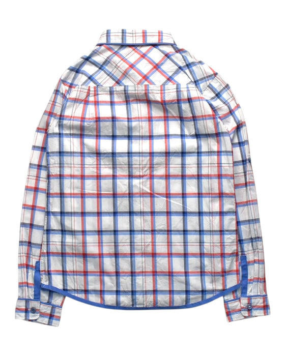 A Multicolour Long Sleeve Shirts from Chateau de Sable in size 10Y for boy. (Back View)