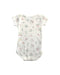 A White Short Sleeve Bodysuits from Petit Bateau in size 3-6M for girl. (Back View)