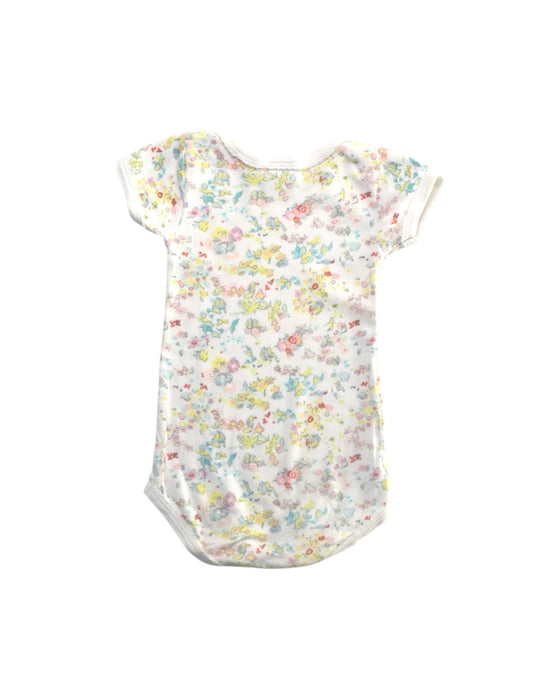A Multicolour Short Sleeve Bodysuits from Petit Bateau in size 3-6M for girl. (Back View)