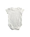 A White Short Sleeve Bodysuits from Seed in size 3-6M for girl. (Back View)