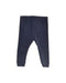 A Navy Leggings from Petit Bateau in size 3-6M for girl. (Back View)